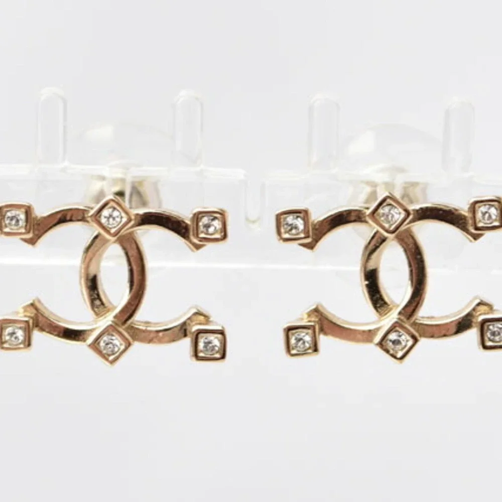 CHANEL Gold Earrings